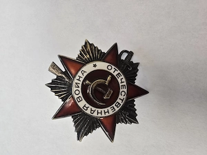 Original Sowjetischer Orden des Vaterländischen Krieges 1. Klasse   WW2   2. WK Militaria