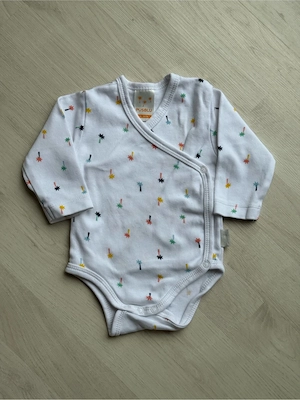 Pusblu | Langarm Wickelbody | Größe 50 56