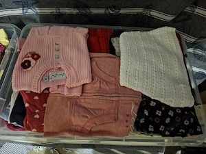 Für Flomark Verkäufer  Mädchen Kleiderpaket und Schuhe Bild 3