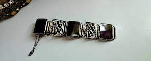 Antikes Armband 835 Silber Fischland