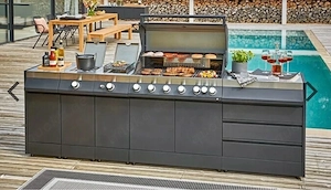 moderne Outdoor Küche Kingstone Grill