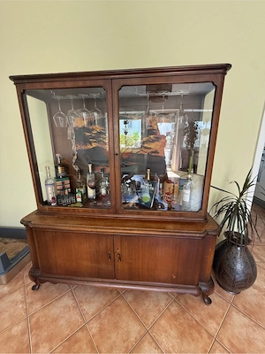 Antike Vitrine 