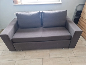 Bettcouch Schlafsofa mit Bettkasten und Lattenrost