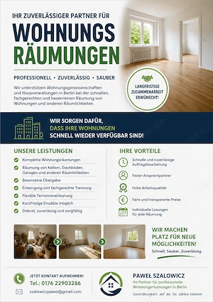 Entrümpelung Wohnungsräumungen 