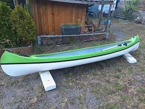 3 Sitzer Kajak Kanu fast neu Bild 3
