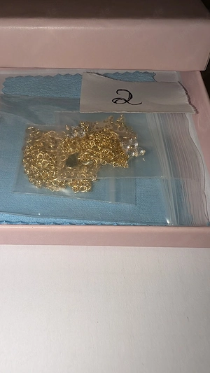 Vergoltete Kette 2 teilig