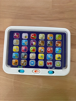 Kinder Spiel und Lern Tablet der Marke Fisher Price, ab 2 Jahren bis Vorschulalter