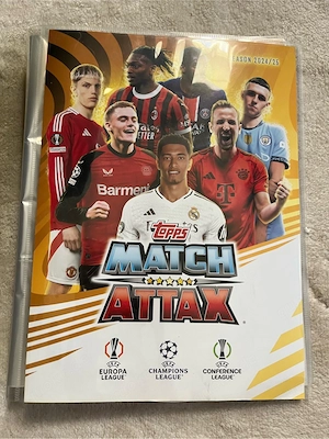 Match Attax Sammelheft Season 24 25