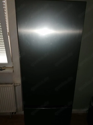 Kühl-Gefrier-Kombination (POCOline KGK 185-315 DIX)   Inox   Edelstahl-Look