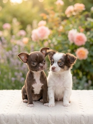 Süße Chihuahua-Welpen 