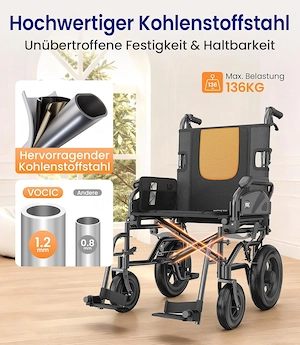 Rollstuhl   Neu & originalverpackt