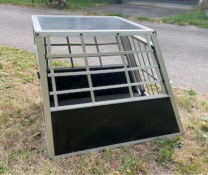 Hunde Transportbox Alu