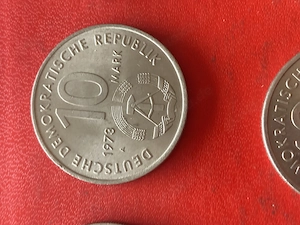 Gedenkmünze DDR 10 Mark 1973 Jugendfestspiele