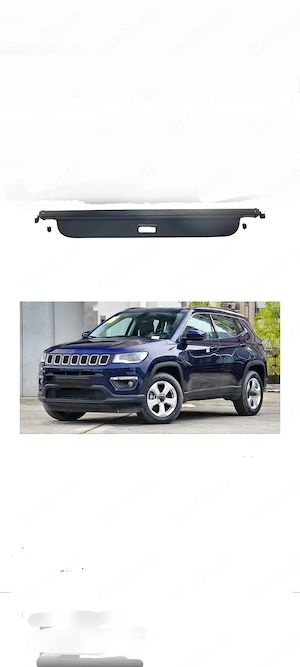 Kofferraum Rollo für Jeep Compass