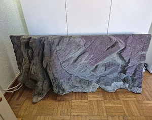 3d-Rückwand 98cm für 1m Aquarium 