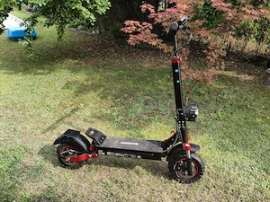 E-Scooter Offroad iX5S von iScooter Schwarz-Rot ohne ABE (sehr selten gefahren)