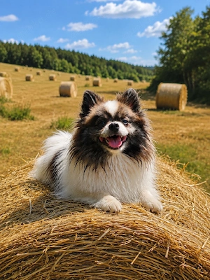 Pomeranian Zwergspitz Hündin abzugeben 