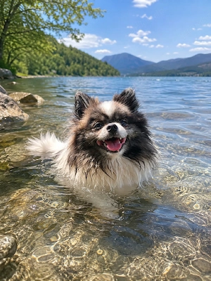 Pomeranian Zwergspitz Hündin abzugeben 