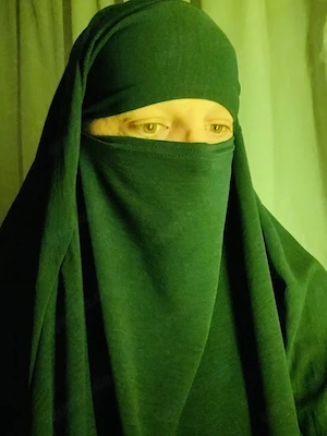 Ich trage Niqab...