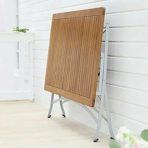 Sunfun Moni Balkontisch 75 x 75 cm Akazie klappbar