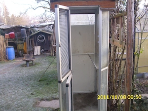 Alu-glasvoliere für Innen und außen Bild 3