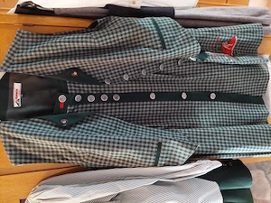 Trachten Landhausmode 3 tlg. Rock Weste Bluse Gr. 46
