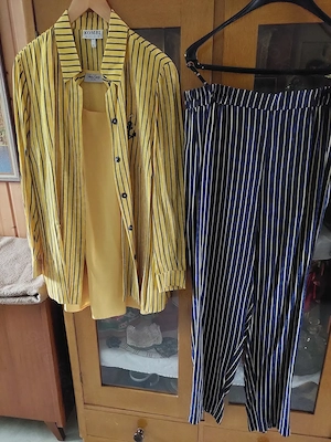 Fair Lady Kombi-Mode Hose Bluse u. Top 3 tlg. Gr. 46