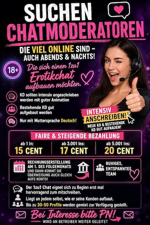  Chatmoderatoren (m w d) für Abend- & Nachtschichten gesucht Homeoffice von überall 