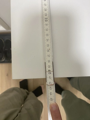 IKEA Kommode weiß mit 3 Schubladen 78x46x95 cm Bild 3