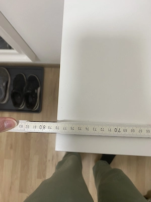 IKEA Kommode weiß mit 3 Schubladen 78x46x95 cm Bild 2