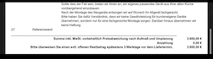 Moderne Einbauküche Graphit   Spachtelbeton inkl. E-Geräte & Schock-Spüle Bild 2