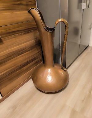 Kupfervase handgehämmert