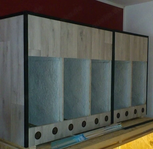 Aufzucht Terrarien in drei Längen 