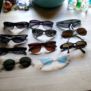 Sonnenbrillen Konvolut 11 stk.- u.a. RODENSTOCK, Calvin klein, Esprit - Top!