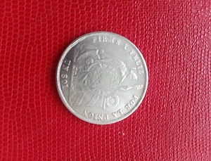 Sammlermünze versilbert 
