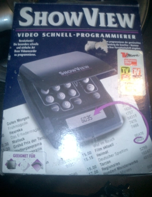 Retro Video-Programmierer, JVC ShowView VIP-38F   selten, OVP, Top-Zustand