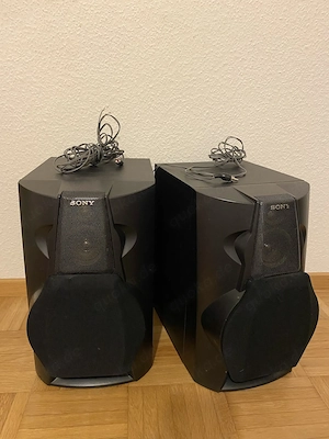 2 Lautsprecherboxen Sony mit Kabel