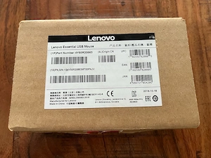 Lenovo Essential USB Mouse Maus Neu+OVP Bild 2