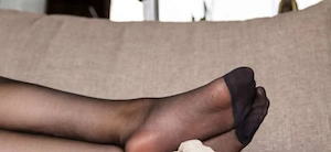 Wer steht auf Nylons und ist aktiv ?