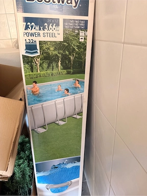 bestway pool neu 