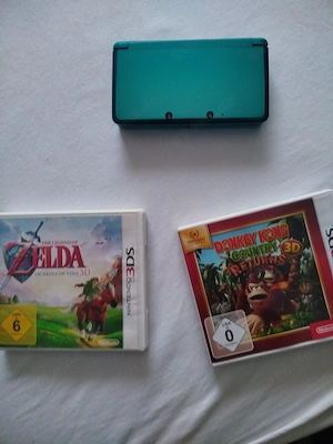 Nintendo 3DS mit Spielen 