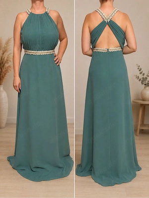 festliches Kleid Gr. 40, türkis 