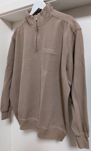 Herren Pullover von Pierre Cardin - beige & anthrazit - Größe XXL