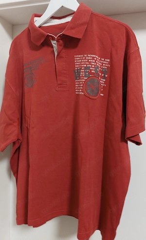 Herren Poloshirts - Größe 60 62 (XXL) - rot, blau, schwarz