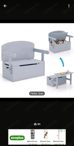 Kindersitz bank 3 in1 Originalverpacktes 