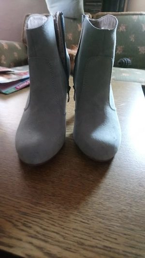 Blaue Stiefeletten Gr. 38