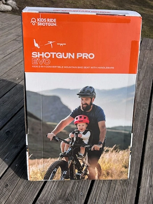 Kids Ride Shotgun Pro EVO: Die 2-in-1 Revolution für den MTB