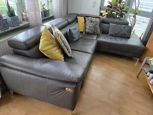 Ledersofa zu verkaufen