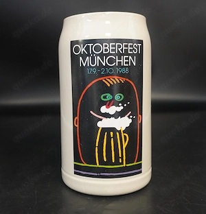 Oktoberfest-Sammler-Jahreskrug v. 1988