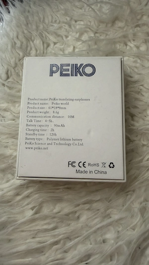 PEIKO World Übersetzungs-Headset